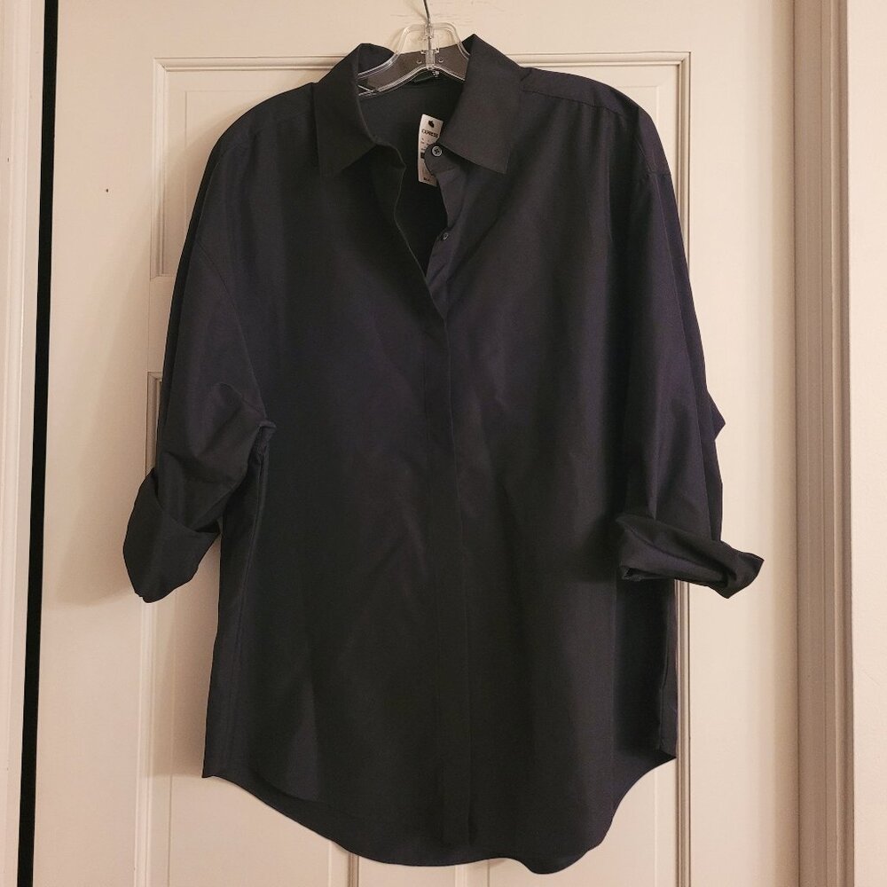 NWT Express Boyfriend Portofino Shirt, size M